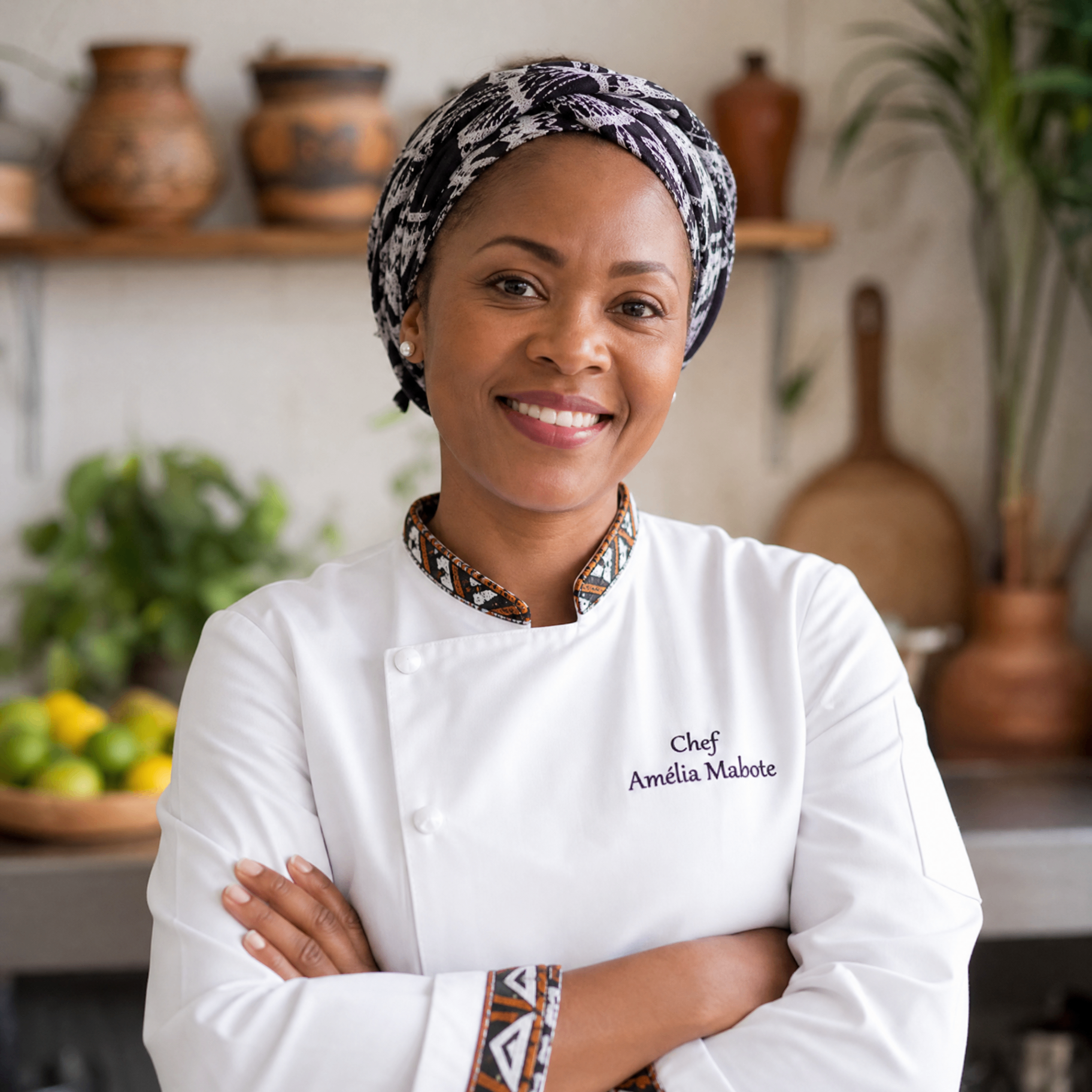 Chef Amélia Mabote