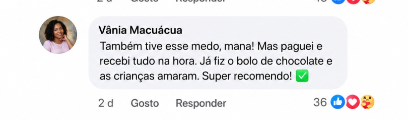Comentário Facebook 2